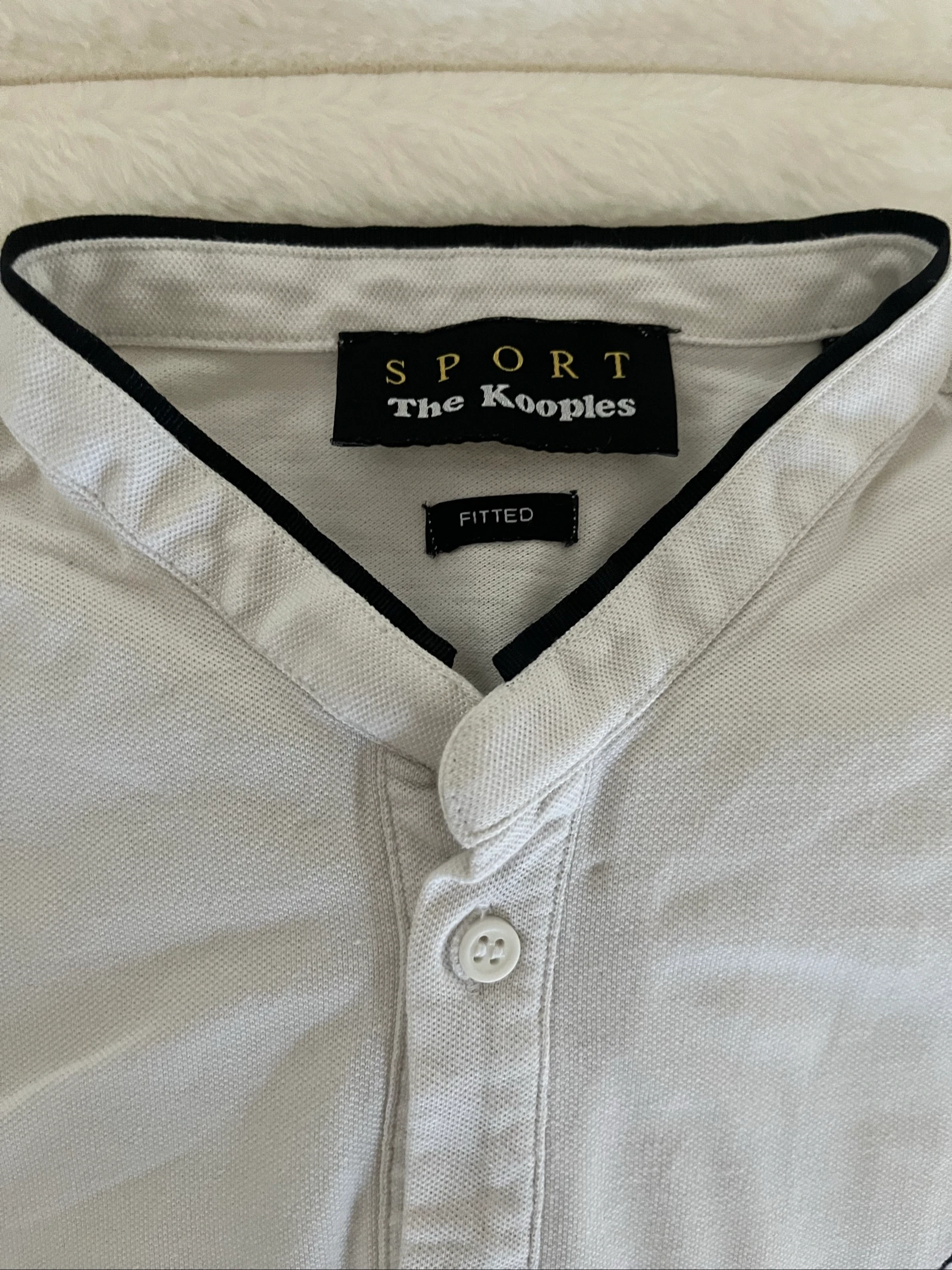 Polo The Kooples Sport Blanco - Cuello Oficial - Talla S - Estado Ñiquel – photo 2
